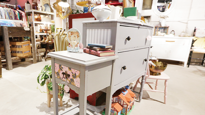 Find inspiration for your own upcycling projects by taking a stroll through Boulevard Mercantile.