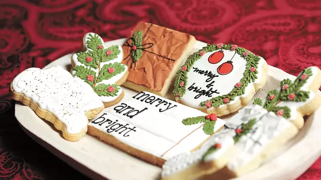 Three Birdies Bakery's cookies are excellent Christmas comfort treats.
