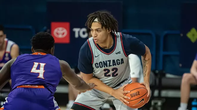Gonzaga Prep grad Anton Watson had a career high against Portland Saturday, one of many Zags to shine in the blowout win.