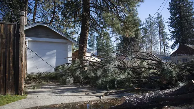 Thousands of customers throughout Avista's service area in Eastern Washington and North Idaho were still without power Thursday, Jan. 13, and could expect days more in the dark as damage from the windstorm on Wednesday is repaired.