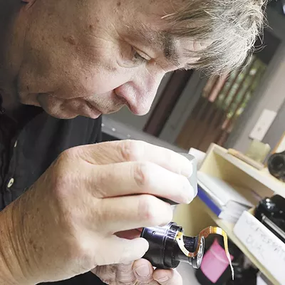 Ron Sinnott, the 65-year-old owner of Camera Care says, "Cameras are like three or four computers all sewn together."