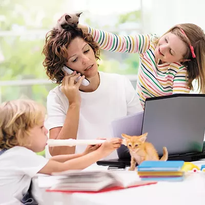 Tips for families coping with stressful times