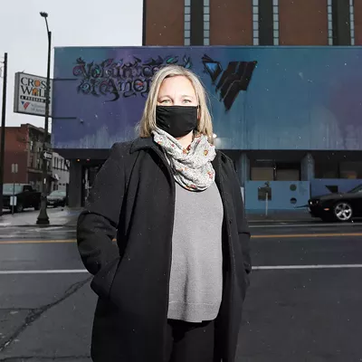 Fawn Schott, CEO of the local Volunteers of America, the nonprofit that would operate a young adult shelter &mdash; if there were one.