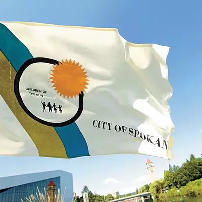 Spokane's current flag is soon getting the boot.