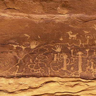 A carved hand left by an ancient artist can still remind us that every effort makes a difference