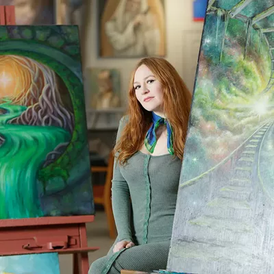Spokane artist Audreana Camm is doing whatever it takes to get more people to support the region's creatives