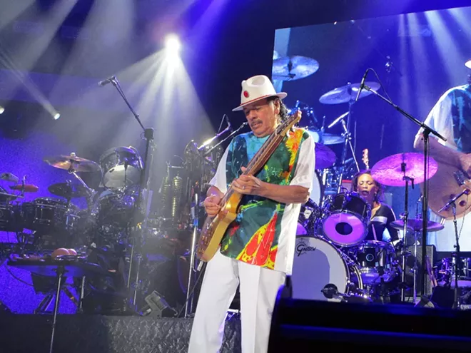 Santana brought his "Blessings and Miracles Tour" to Spokane Arena April 3 - Vimarsana News