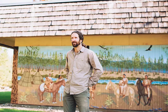 How a local artist and wilderness skills teacher recreated historical murals at the Spokane House Interpretive Center - Vimarsana News