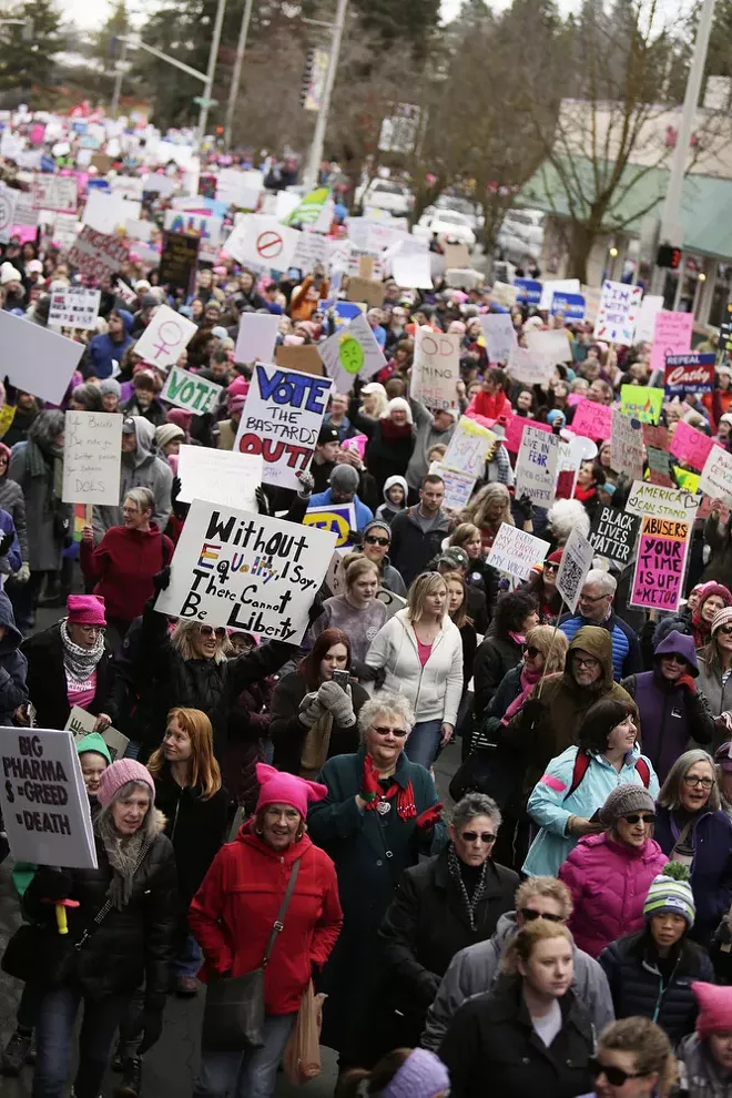 Spokane Women's Persistence March and Rally Spokane The Pacific