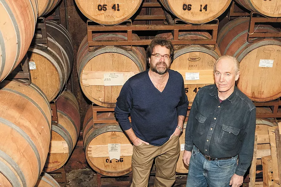 V du V owners John Morrow (left) and Kirk Phillips. - MEGHAN KIRK