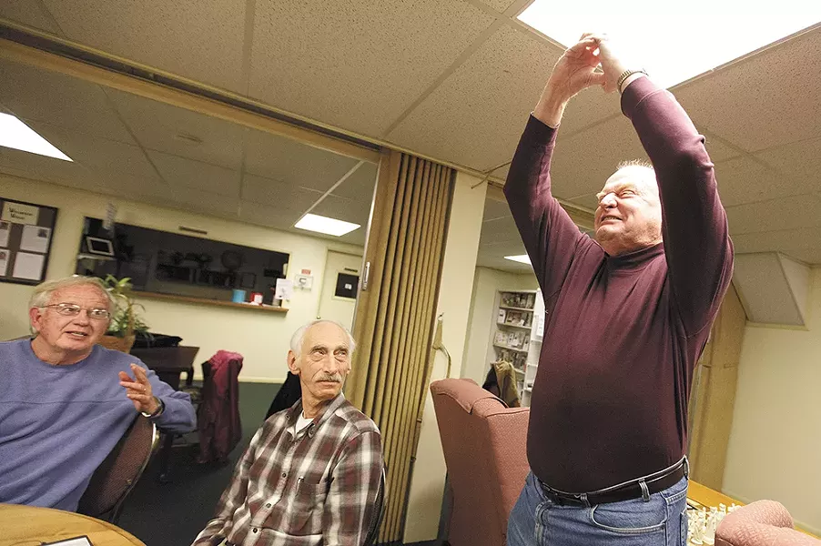 Vaughn Overly at last week's meeting. - YOUNG KWAK
