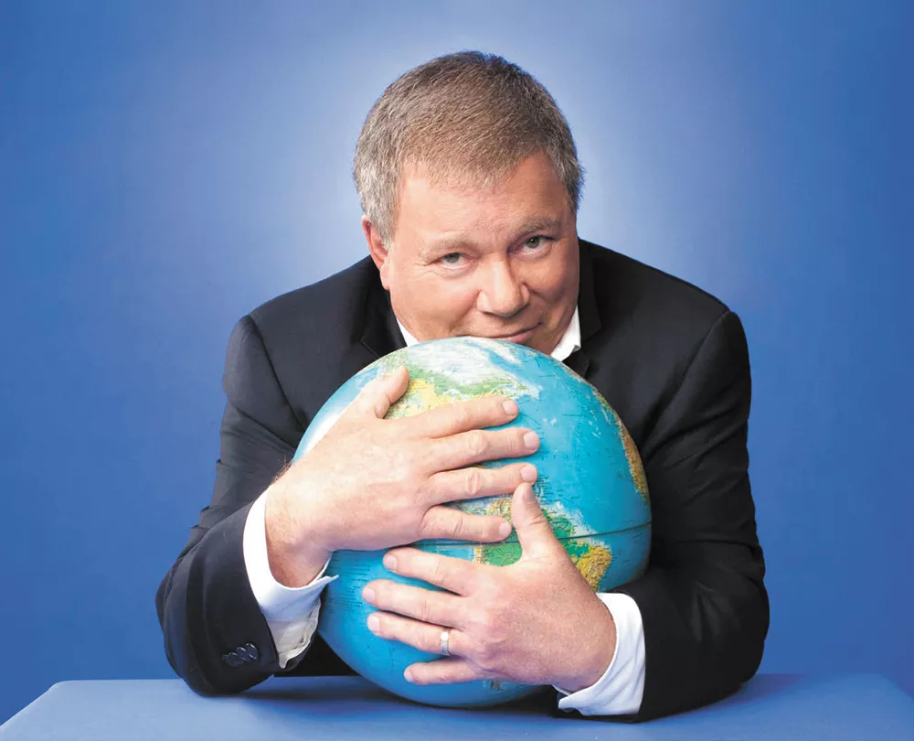 William Shatner’s one-man show at the INB marks his second stop in Spokane this year. He also appeared at Pac-Con in October.