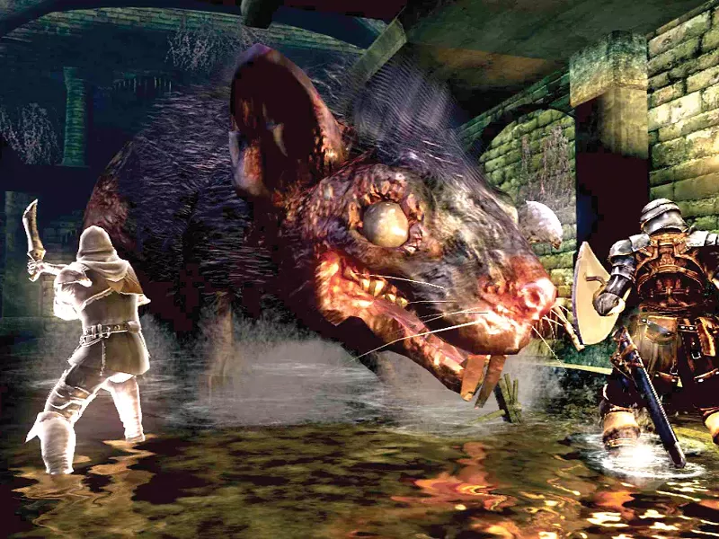 You can almost smell the giant rats.