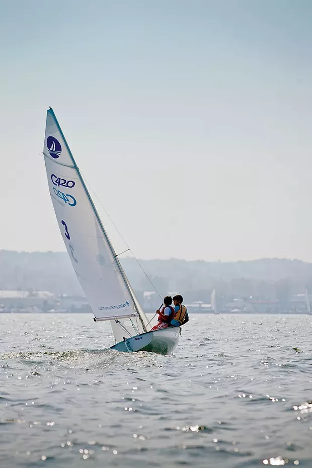 A summer day on Lake Champlain - COURTESY OF SHAYNE LYNN