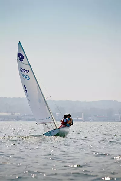 A summer day on Lake Champlain - COURTESY OF SHAYNE LYNN