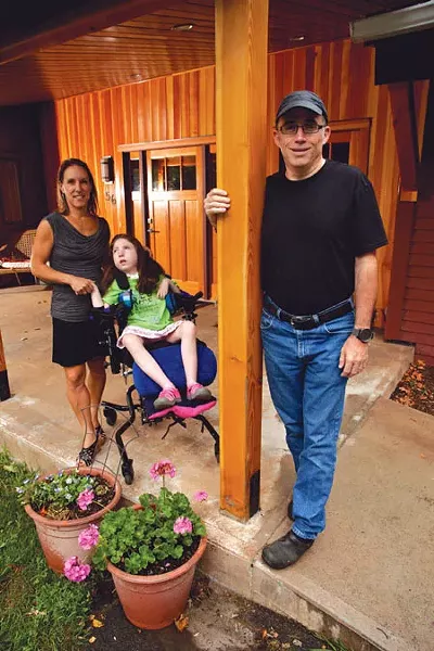 Erika Nestor, Zoe and Christian Brown