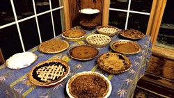 Thanksgiving pies - COURTESY OF ASTRID HEDBOR LAGUE