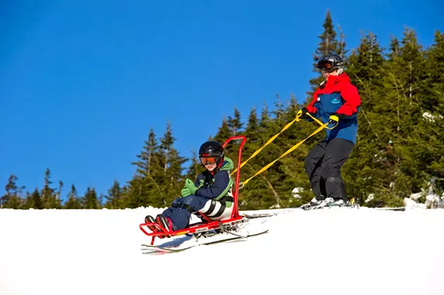 Adaptive skiing at Smugglers' Notch - COURTESY OF SMUGGLERS' NOTCH