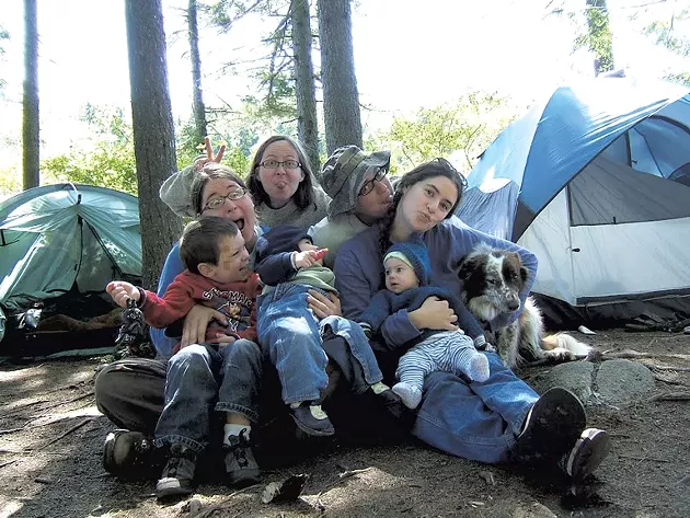 The Johnson-Resmer family and friends, 2008-2017 - COURTESY OF CATHY RESMER