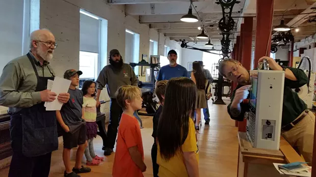 A tool demo at the Precision Museum - COURTESY OF THE PRECISION MUSEUM