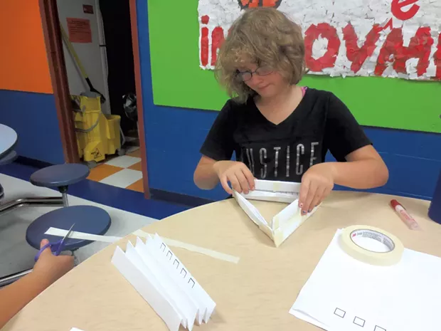 Constructing a tower - COURTESY OF BRETT STANCIU