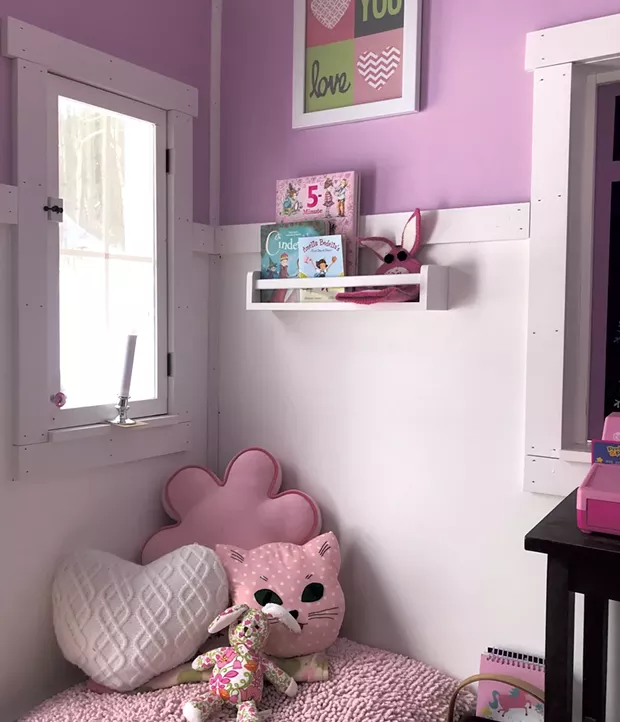 Reading nook - COURTESY OF JAMIE CUDNEY