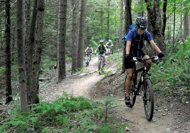 Mountain Biking at Blueberry Lake - JEB WALLACE-BRODEUR