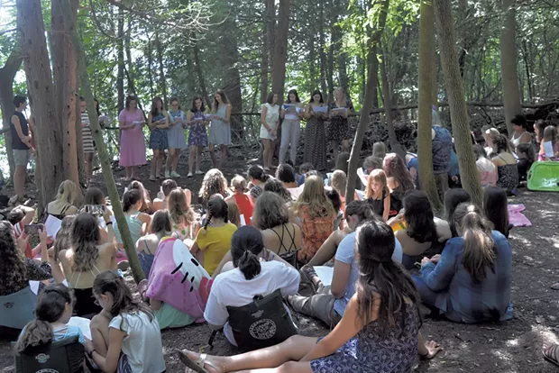 The reflective space at Camp Hochelaga - COURTESY OF CAMP HOCHELAGA