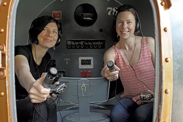 Trish Denton (left) and Mary Wesley of the Vermont Folklife Center will helm the Green Record Project - COURTESY OF VERMONT FOLKLIFE CENTER