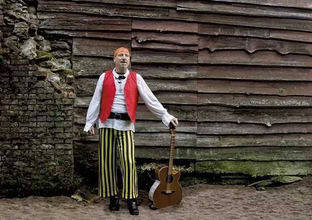 Ron Carter aka Rockin' Ron the Friendly Pirate - COURTESY OF RON CARTER
