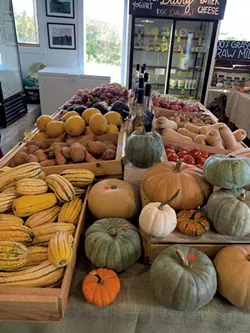 Autumn's bounty at Family Cow Farmstand in Hinesburg
