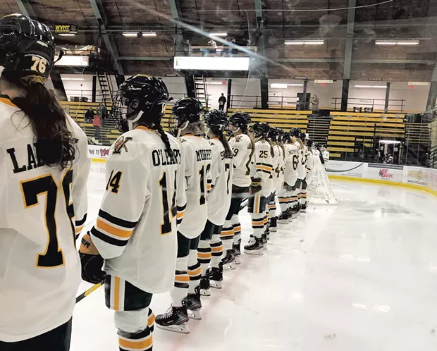 UVM women's hockey team - HEATHER POLIFKA-RIVAS