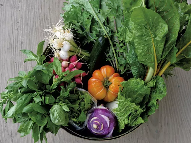 Garden's bounty - COURTESY OF PETE'S GREENS