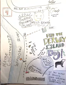 Jillian's Derway Island map - COURTESY OF DOV STUCKER