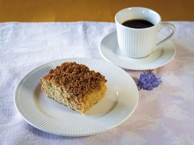 Mom's coffee cake - ANDY BRUMBAUGH