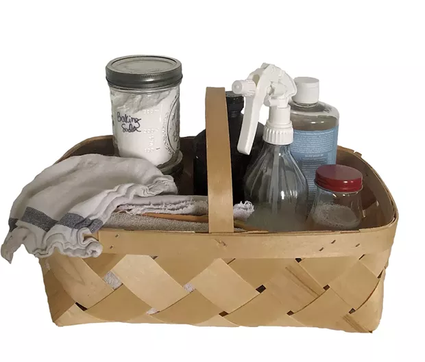 DIY cleaning supplies - MEREDITH BAY-TYACK