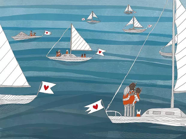 A detail from Elisa Järnefelt's cover illustration - ELISA JÄRNEFELT
