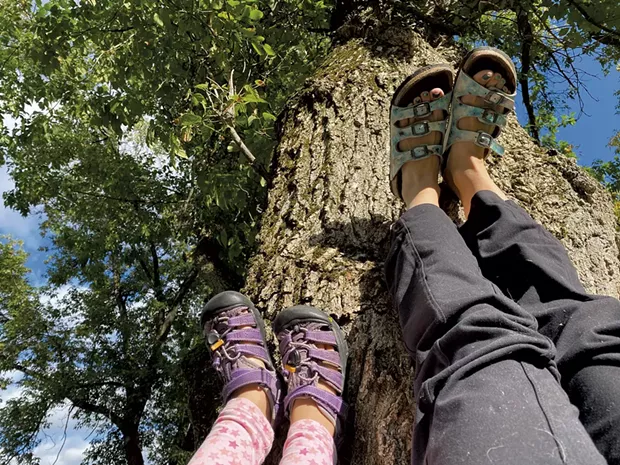 Legs up the wall