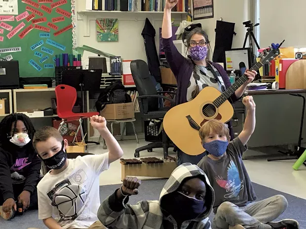 Burlington music teacher Betsy Nolan - COURTESY OF BETSY NOLAN