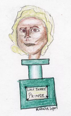Natalie Lyon of South Burlington's portrait of Lucy Terry Prince