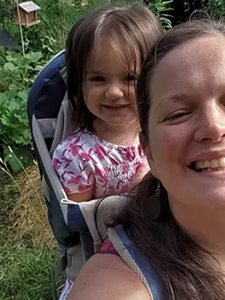 Jessica Dolan and her daughter Naia - COURTESY OF ALLISON KORN