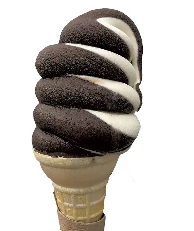 Maple-chocolate twist at Canteen Creemee - SALLY POLLAK