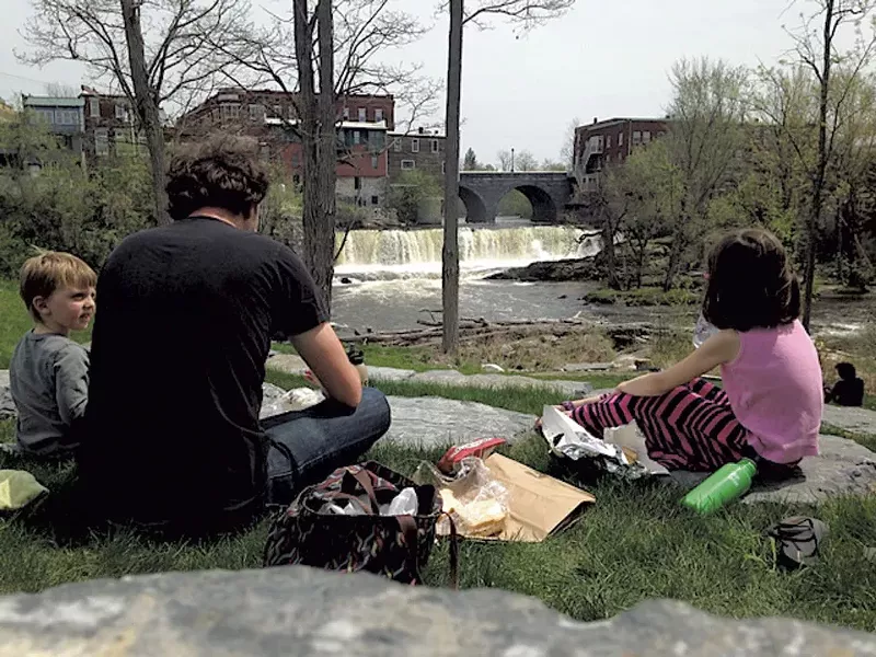 Lunch in Middlebury - COURTESY OF ANGELA ARSENAULT