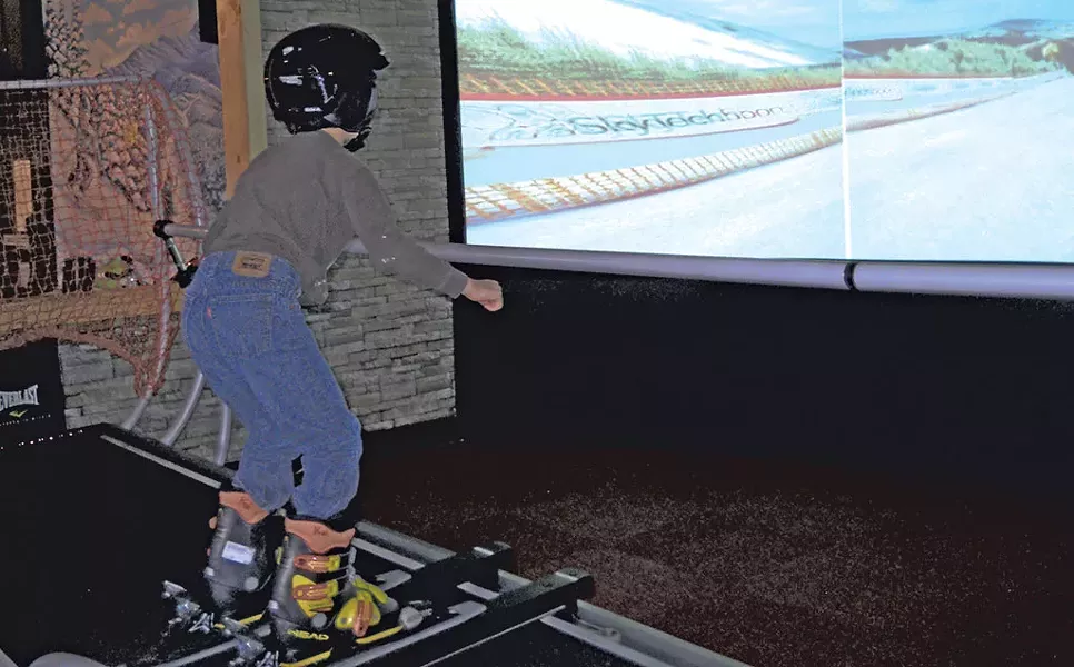 Zac Franz tries a smooth cruiser run - COURTESY OF JANET FRANZ