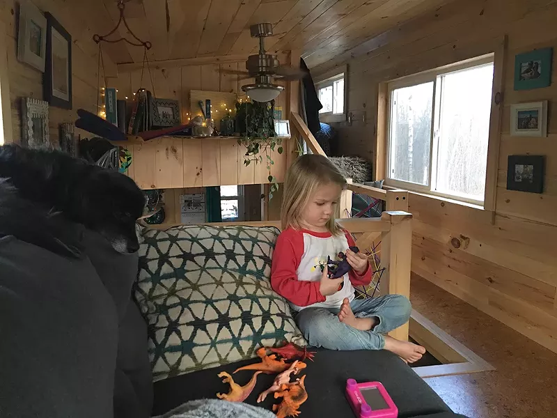 Robyn playing in the living room - COURTESY OF ERIN MORRISON