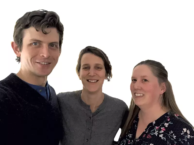 New MiniBury owners Stinson, James and January