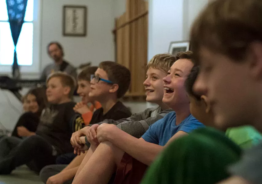 Improv students - PAUL OUELLETTE