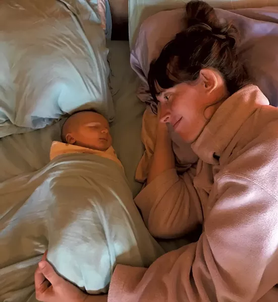 Julia and Theo - COURTESY OF JULIA ALTER