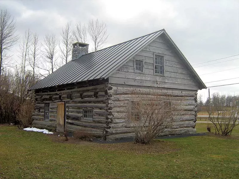 Hyde Log Cabin - COURTESY IMAGE