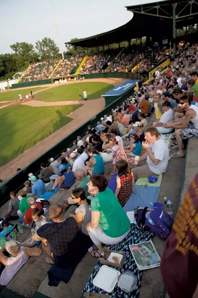Centennial Field in Burlington - MATTHEW THORSEN